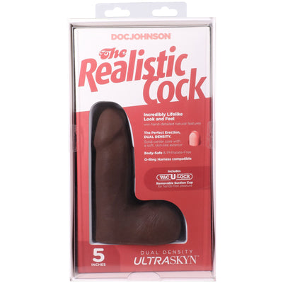 Фаллоимитатор Doc Johnson The Realistic Cock with Balls ULTRASKYN - фото 98