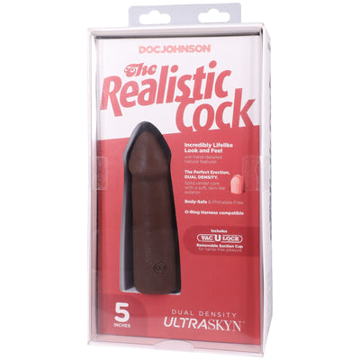 Фалоімітатор Doc Johnson The Realistic Cock ULTRASKYN - фото 43