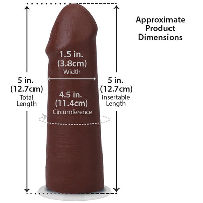 Фалоімітатор Doc Johnson The Realistic Cock ULTRASKYN - фото 38
