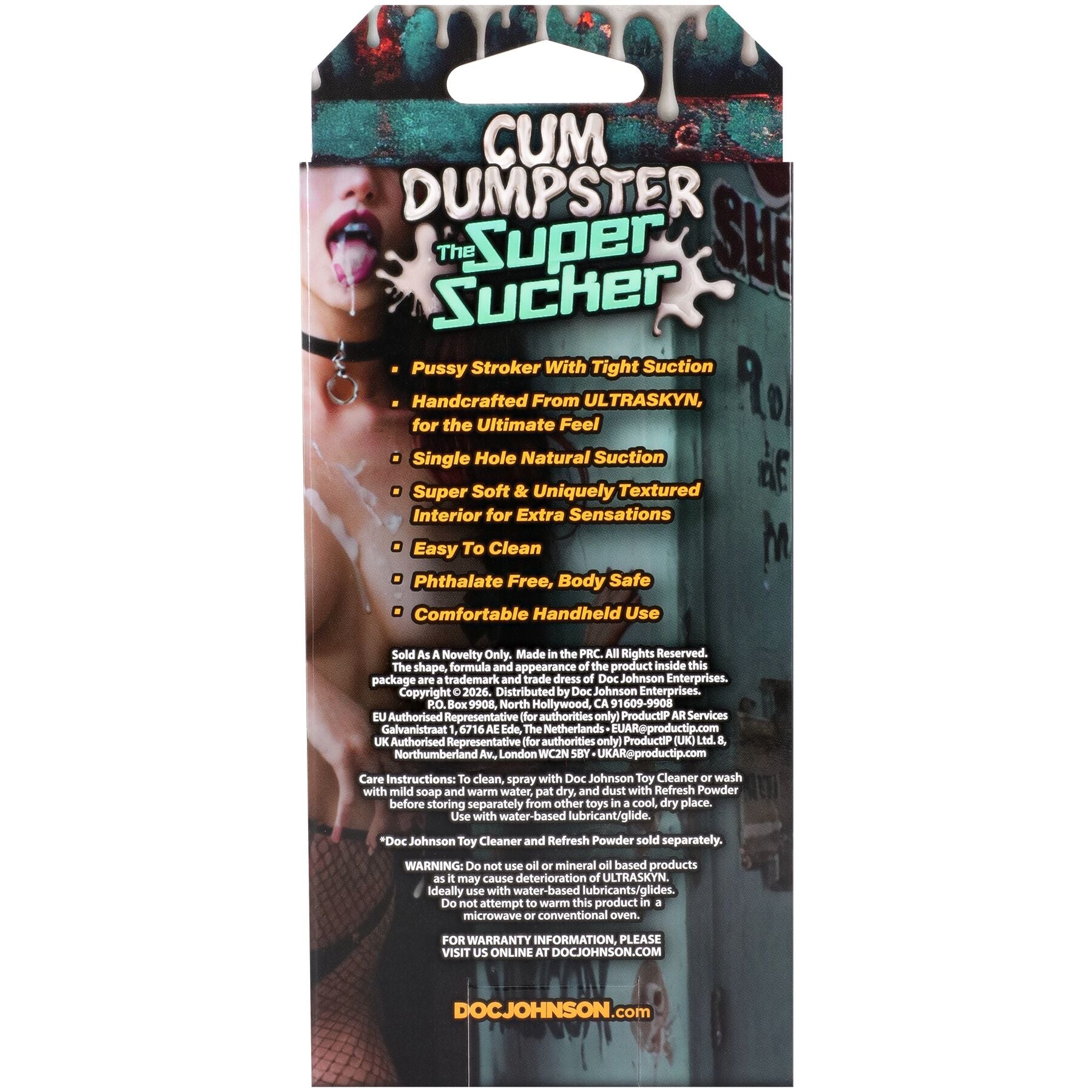 Мастурбатор Doc Johnson The Super Sucker Cum Dumpster - превʼю 7