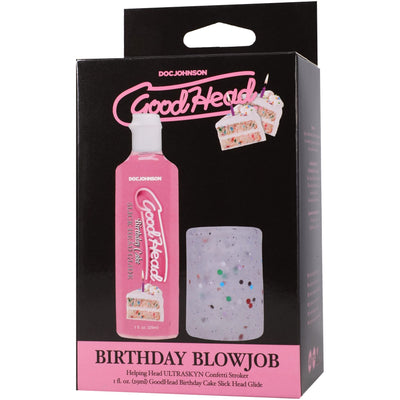 Набор для минета Doc Johnson GoodHead Birthday Blowjob Kit - фото 9