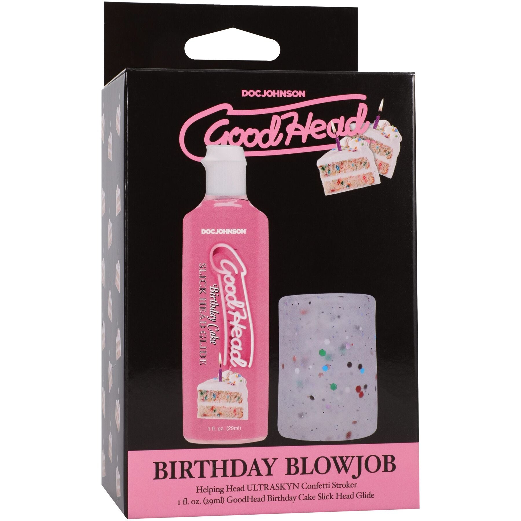 Набор для минета Doc Johnson GoodHead Birthday Blowjob Kit - превью 10