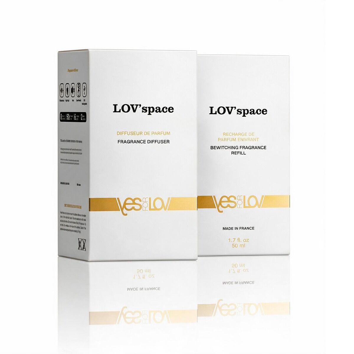 Ароматический диффузор YESforLOV LOV'space + рефіл Bewitching Fragrance - превью 2