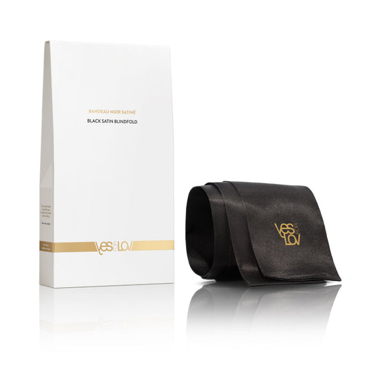 Сатинова пов'язка на очі YESforLOV SATIN BLINDFOLD