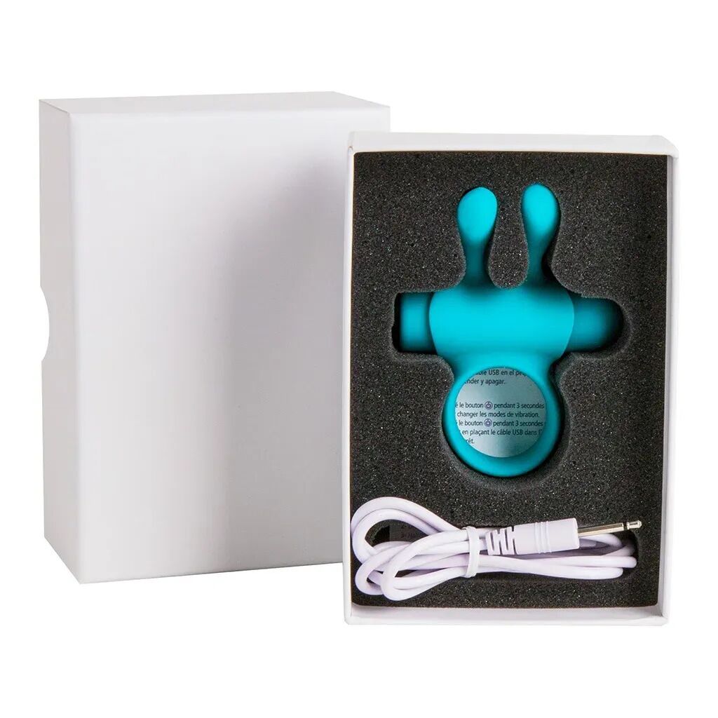 Ерекційне віброкільце S Pleasures Premium Rabbit Ring - превʼю 11
