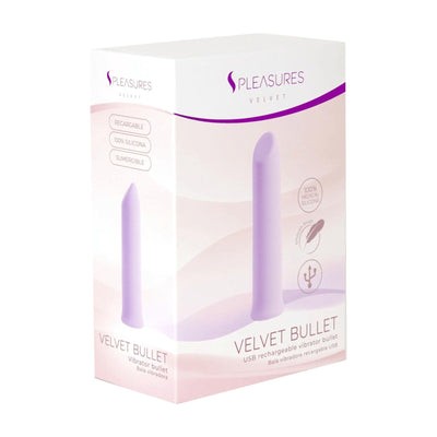 Віброкуля S Pleasures Velvet Bullet - фото 7