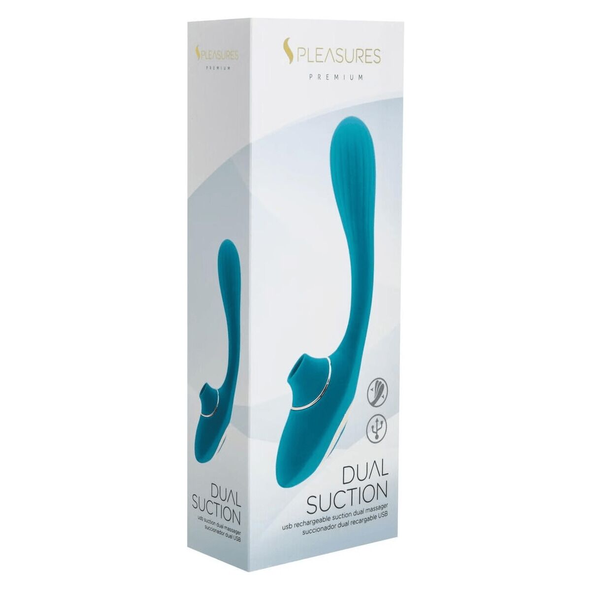 Вібратор S Pleasures Dual Suction - превʼю 5