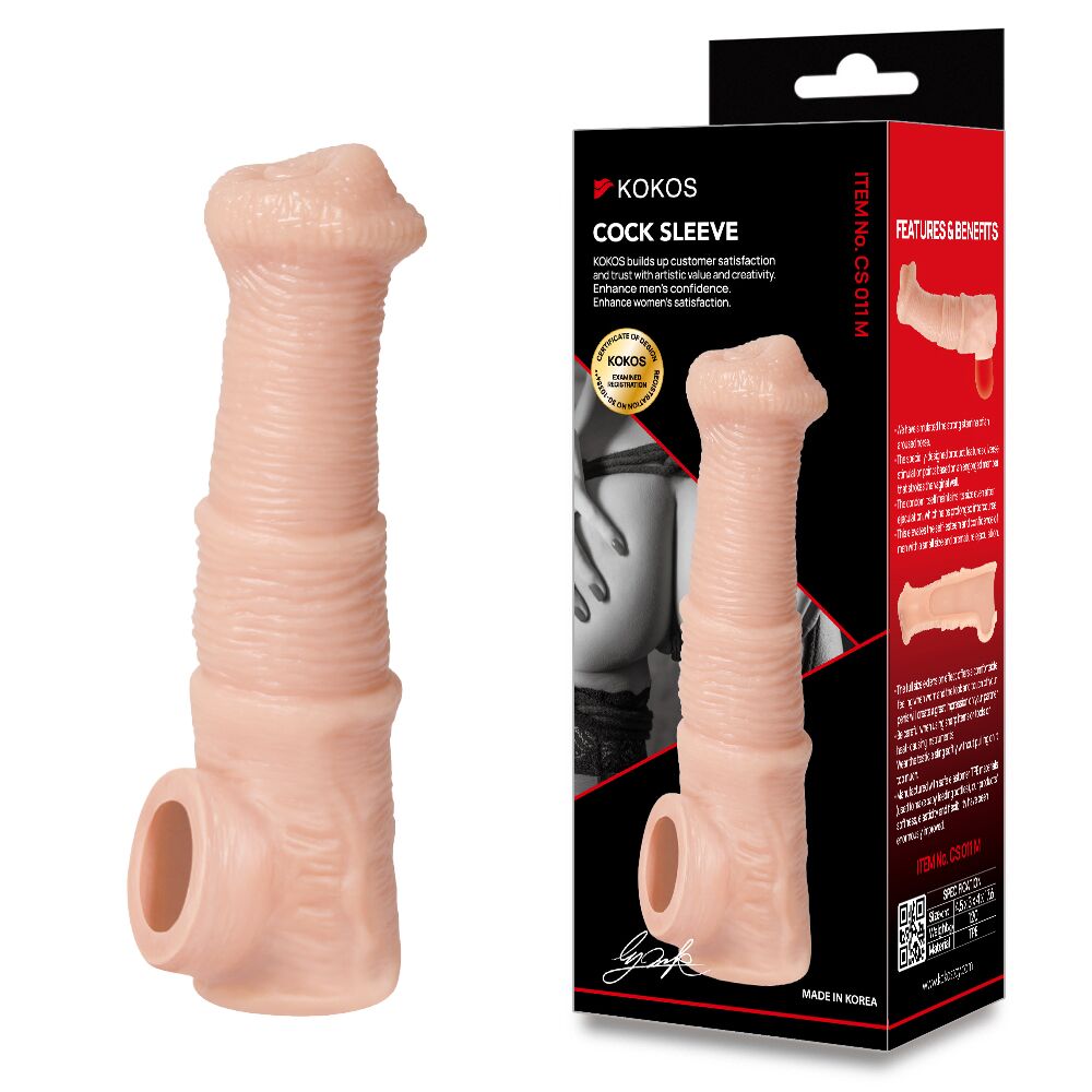 Насадка на член Kokos Cock Sleeve CS 011 - превʼю 5