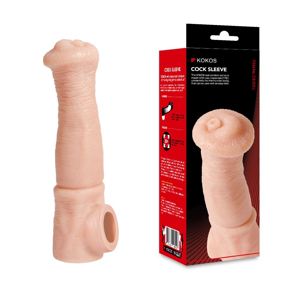 Насадка на член Kokos Cock Sleeve CS 012 - превʼю 4