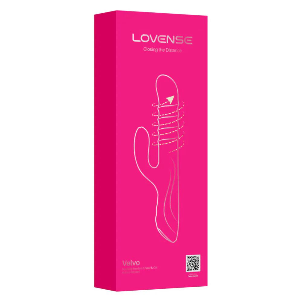Вібратор-кролик Lovense Velvo за технологією WaveRoller - превʼю 6