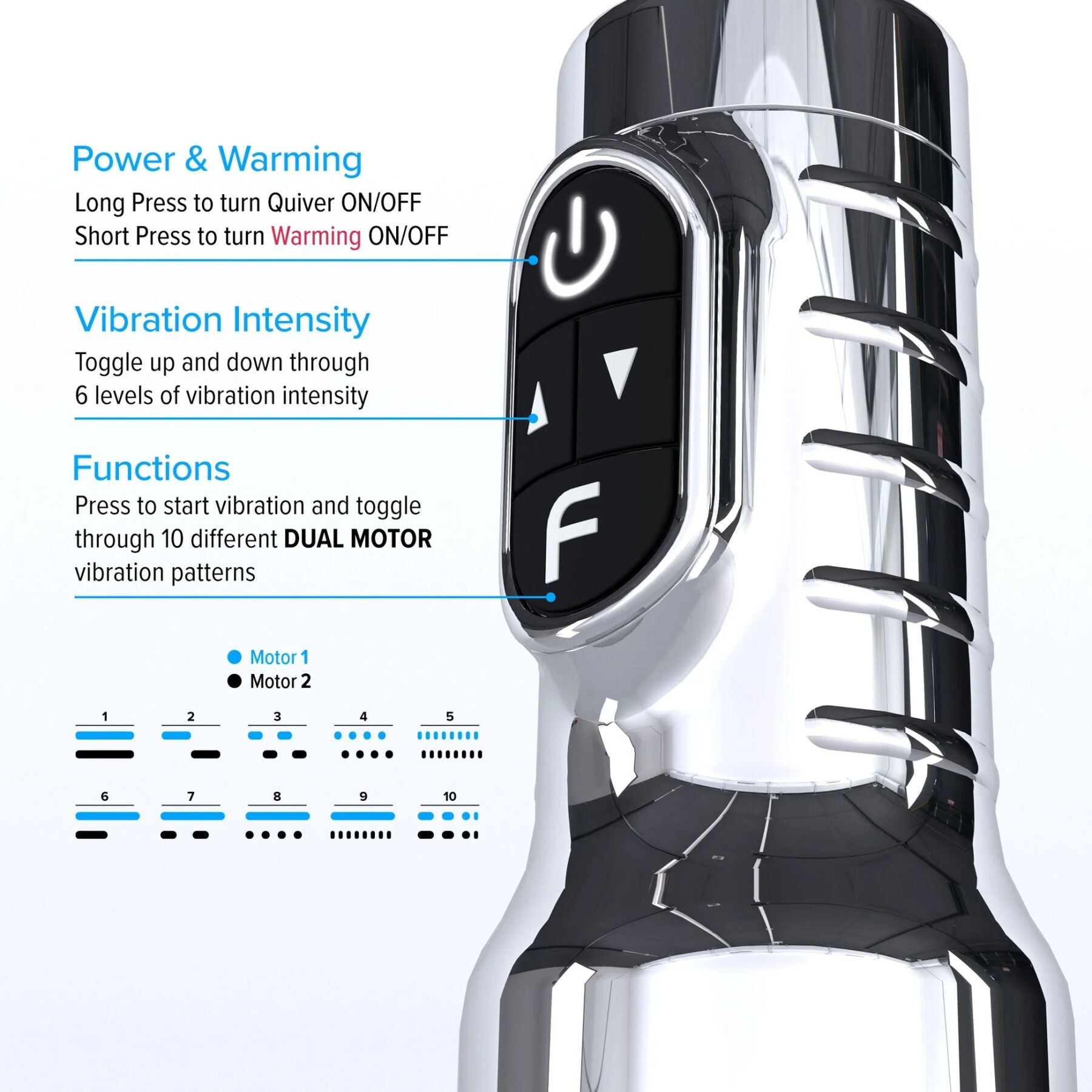 Вібромастурбатор Fleshlight Quiver - превʼю 4