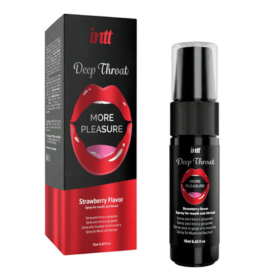 Спрей для глибокого мінету Intt Deep Throat Oral Spray Strawberry - фото 1