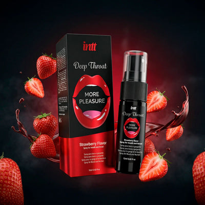 Спрей для глибокого мінету Intt Deep Throat Oral Spray Strawberry - фото 6