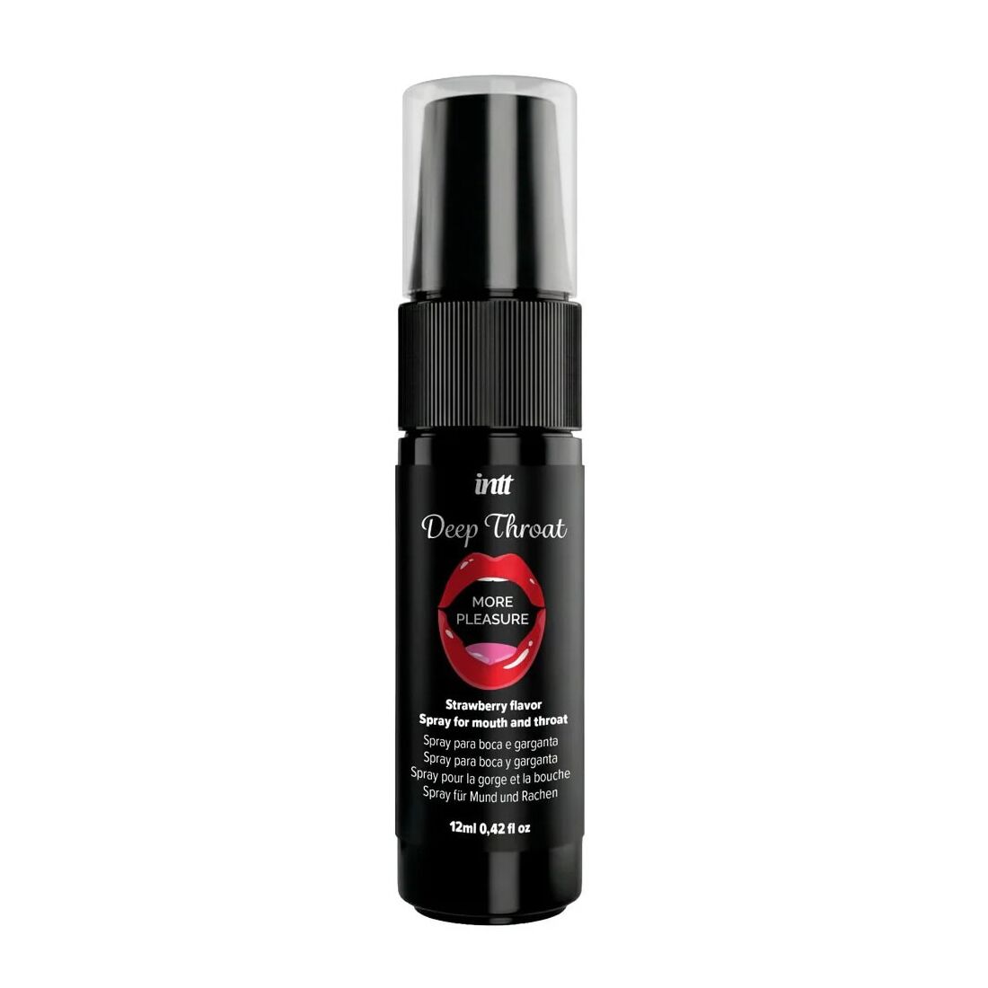 Спрей для глибокого мінету Intt Deep Throat Oral Spray Strawberry - превʼю 2