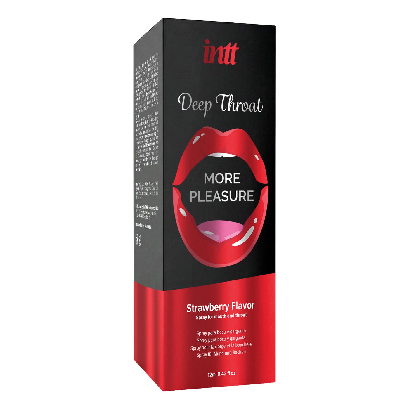 Спрей для глибокого мінету Intt Deep Throat Oral Spray Strawberry - превʼю 3