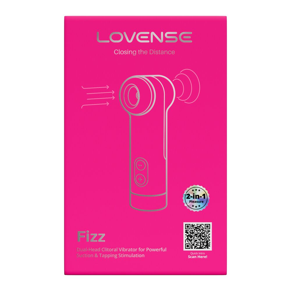Клиторальный смарт-стимулятор 2-в-1 Lovense Fizz - превью 9