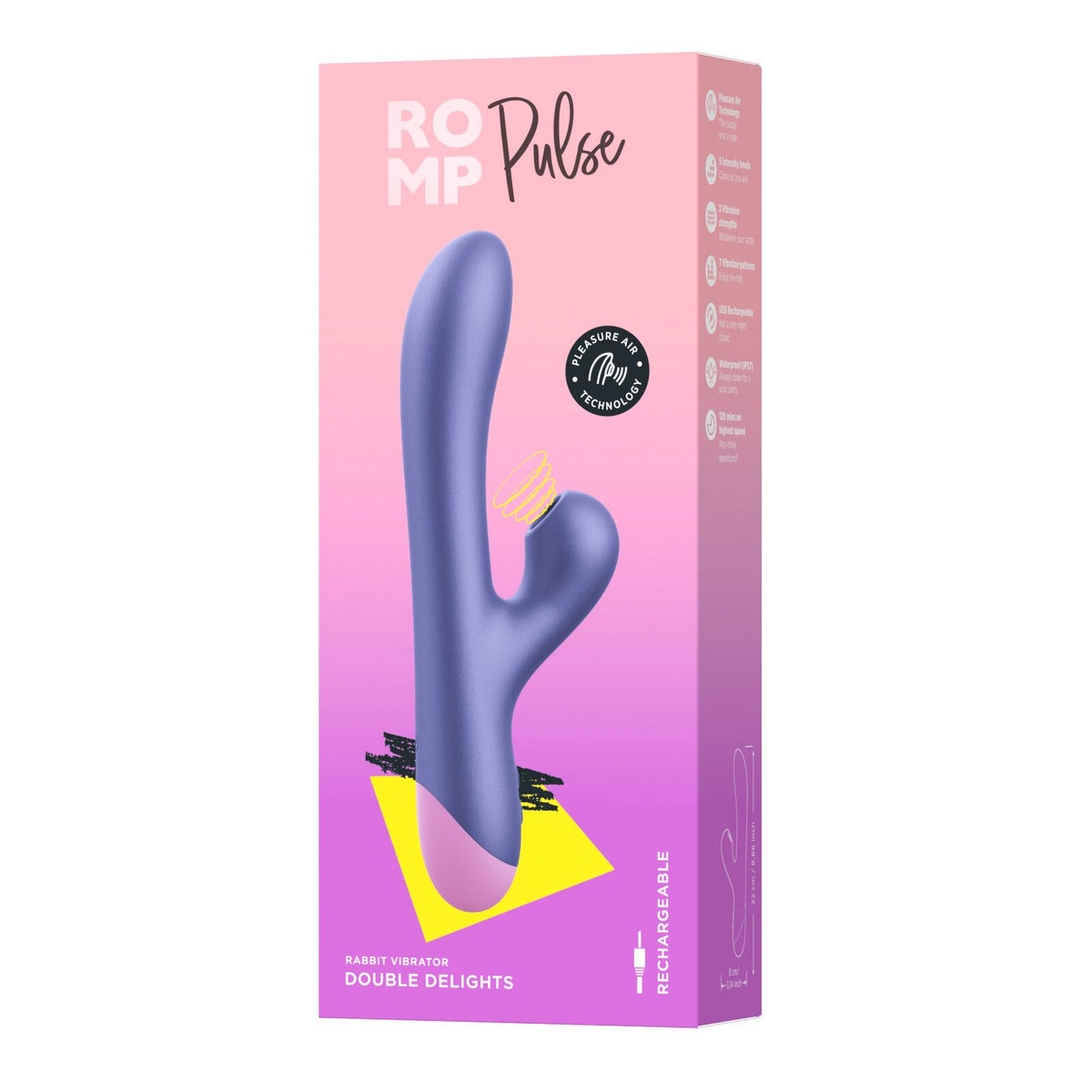 Вакуумный вибратор-кролик Romp Pulse - превью 16