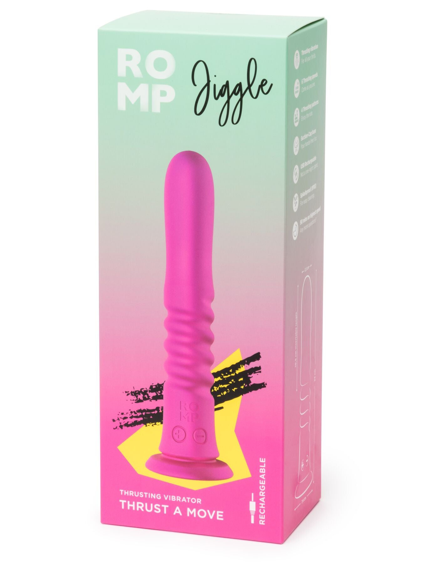 Вибратор ROMP Jiggle - фото 9