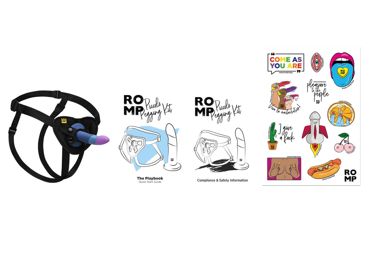 Страпон Romp Piccolo Pegging Kit - превью 5