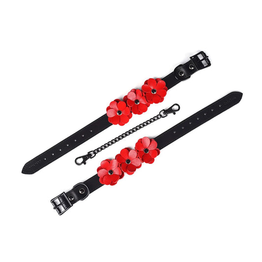 Поножі Liebe Seele Flower Rhythm - Leather Flowers Hand Cuffs_