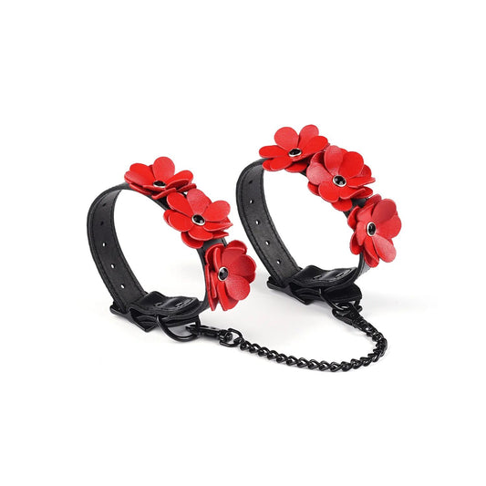 Поножі Liebe Seele Flower Rhythm - Leather Flowers Hand Cuffs