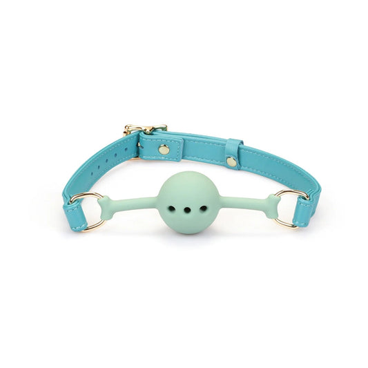 Кляп Liebe Seele Lamb Leather Ball Gag with Velvet Lining_