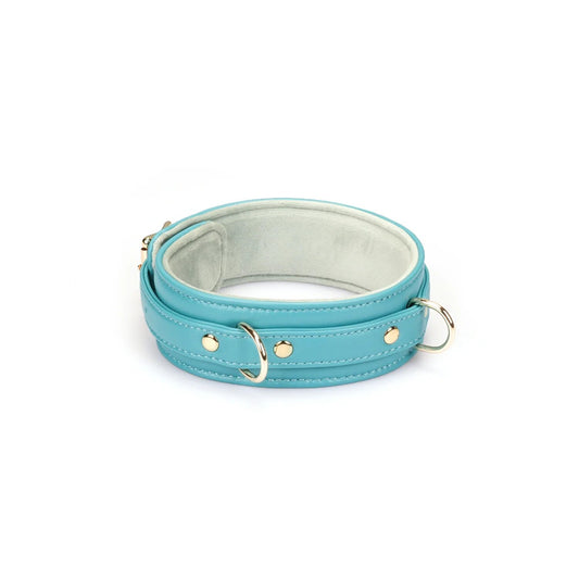 Нашийник з повідцем Liebe Seele Lamb Leather Collar with Velvet Lining_