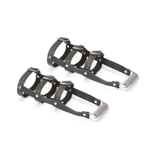 Шкіряна портупея для гомілкостопу зі шпорами Liebe Seele Leather High Heel Ankle Harness