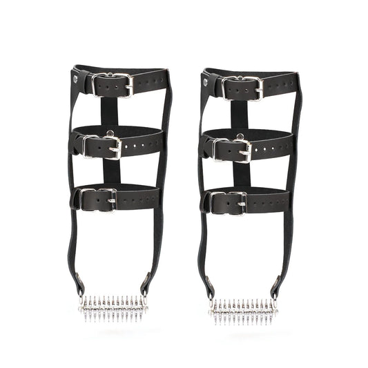 Шкіряна портупея для гомілкостопу зі шпорами Liebe Seele Leather High Heel Ankle Harness_