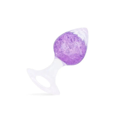 Анальна пробка Liebe Seele Heart-shaped Crystal Anal Plug - фото 11