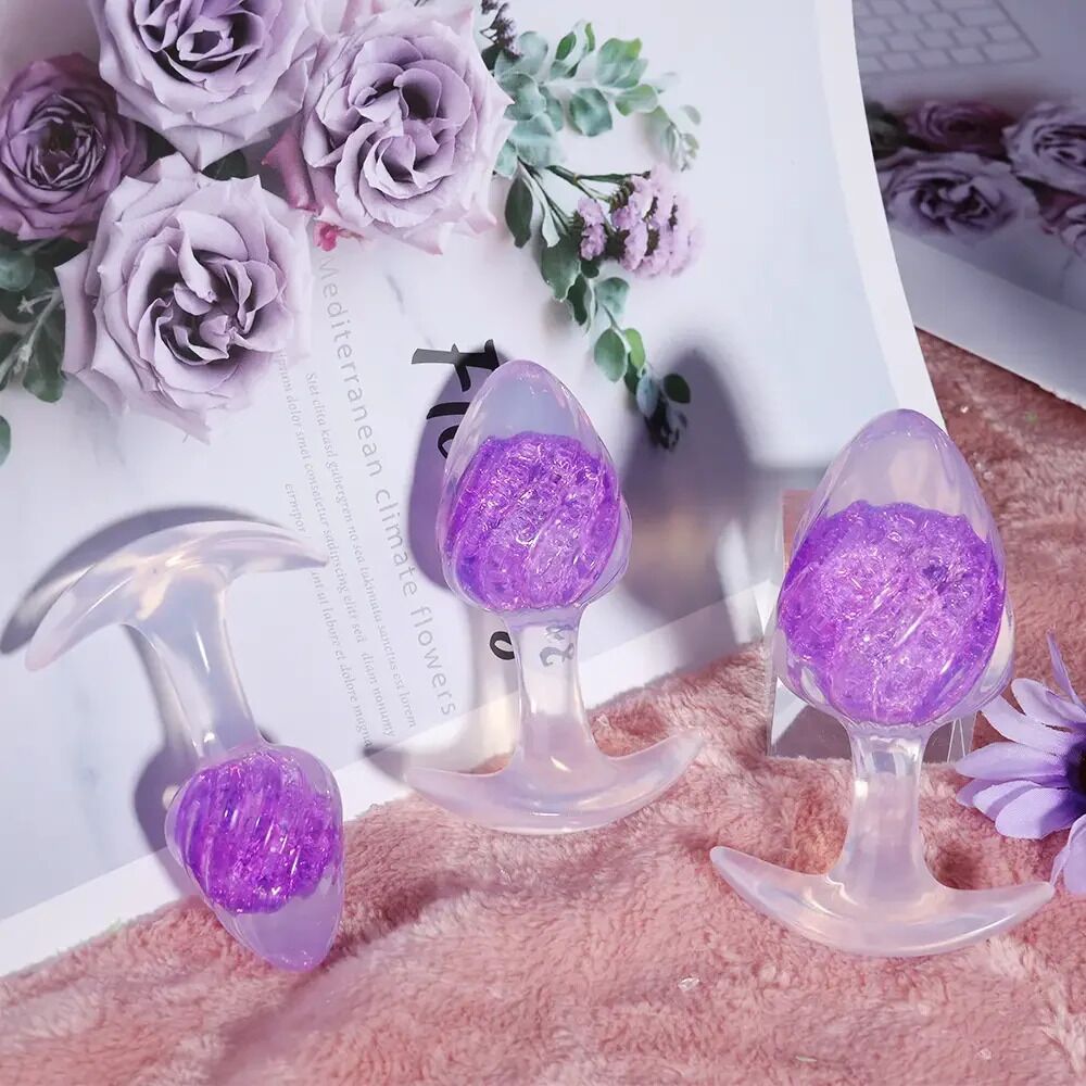 Анальна пробка Liebe Seele Icecream-shaped Crystal Anal Plug - фото 24