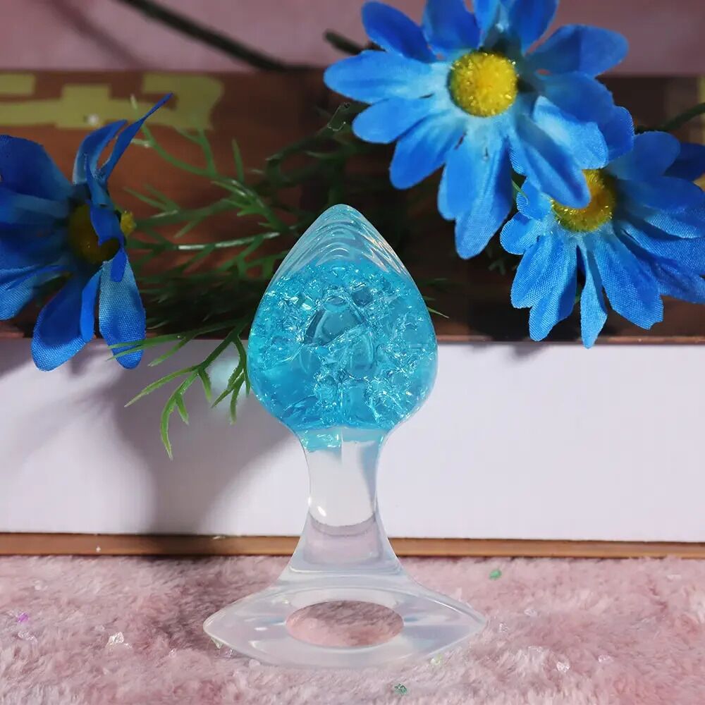 Анальна пробка Liebe Seele Heart-shaped Crystal Anal Plug - фото 26