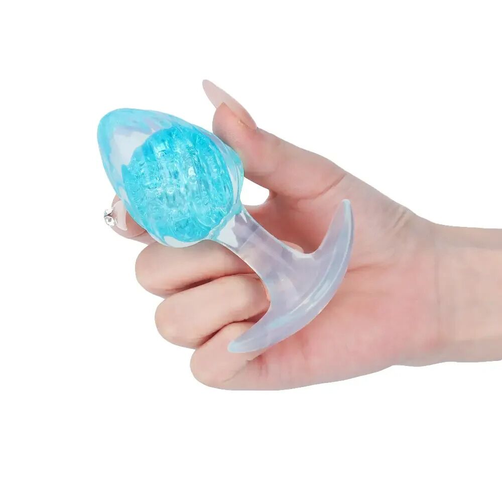 Анальна пробка Liebe Seele Icecream-shaped Crystal Anal Plug - превʼю 7