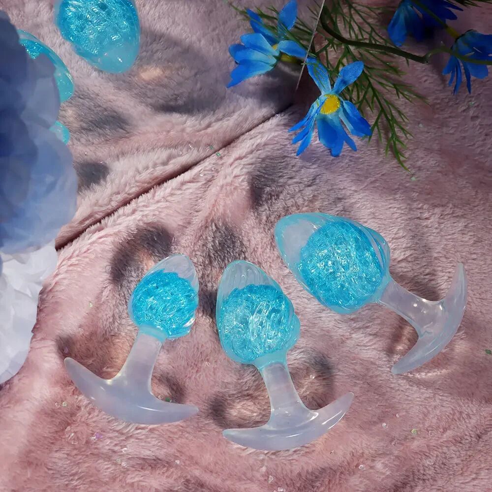 Анальна пробка Liebe Seele Icecream-shaped Crystal Anal Plug - фото 9