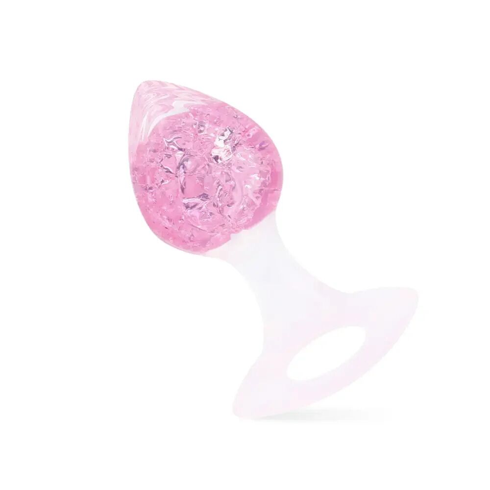 Анальна пробка Liebe Seele Heart-shaped Crystal Anal Plug - фото 1