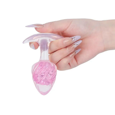 Анальна пробка Liebe Seele Icecream-shaped Crystal Anal Plug - фото 27