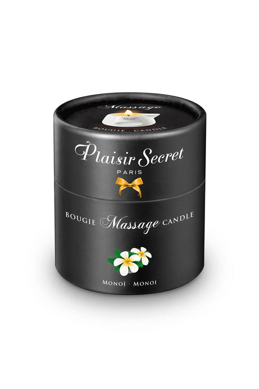 Масажна свічка Plaisirs Secrets Monoi_