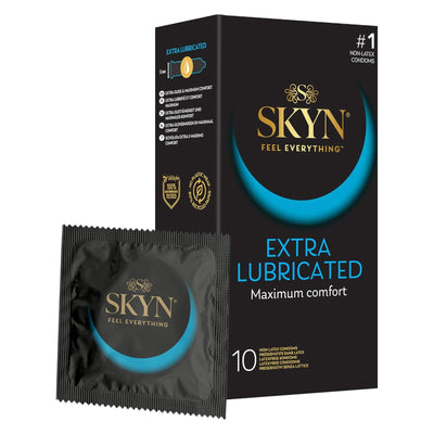 Безлатексні преміум-презервативи SKYN Extra Lubricated - фото 1
