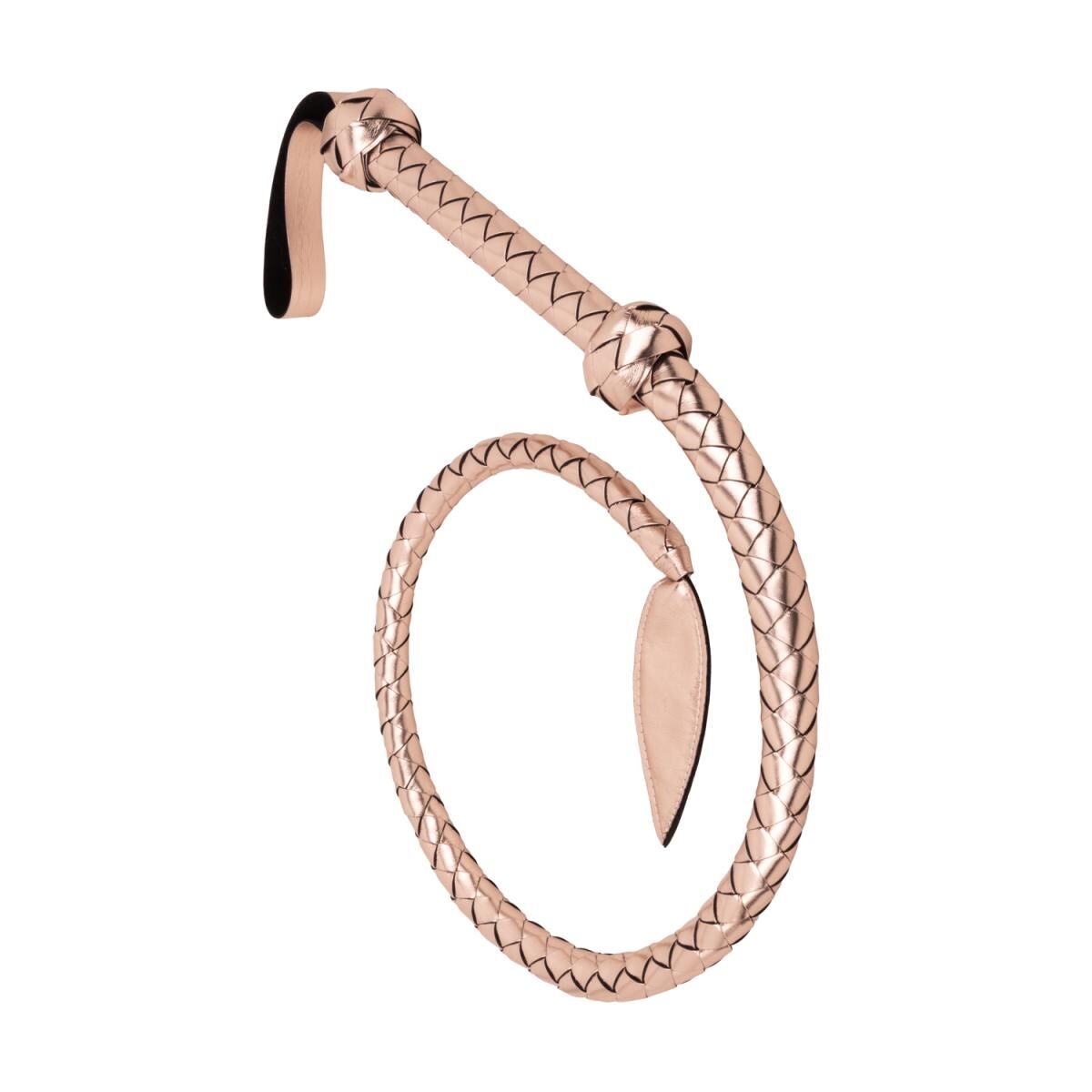 Батіг Rosy Gold Kinky Whip - фото 3