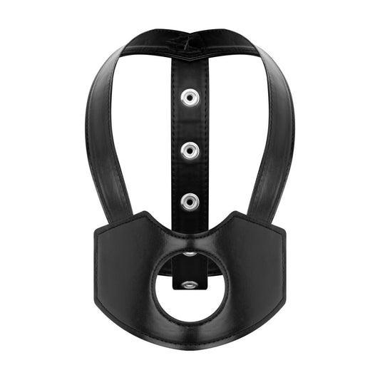 Бондажная система на голову для страпона Bedroom Fantasies Head Bondage Harness