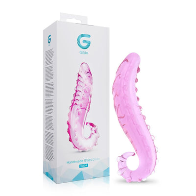 Скляний фалоімітатор в формі щупальця Gildo No.34 Tentacle Glass Dildo - фото 8
