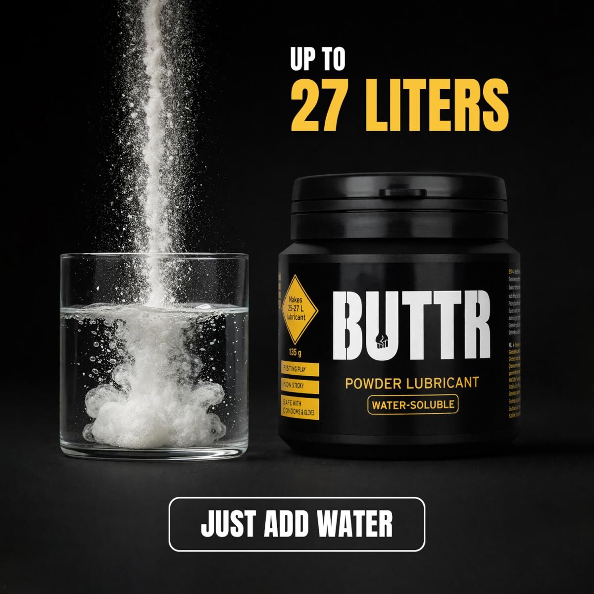 Смазка для фистинга порошковая BUTTR Powdered Lubricant  - превью 10
