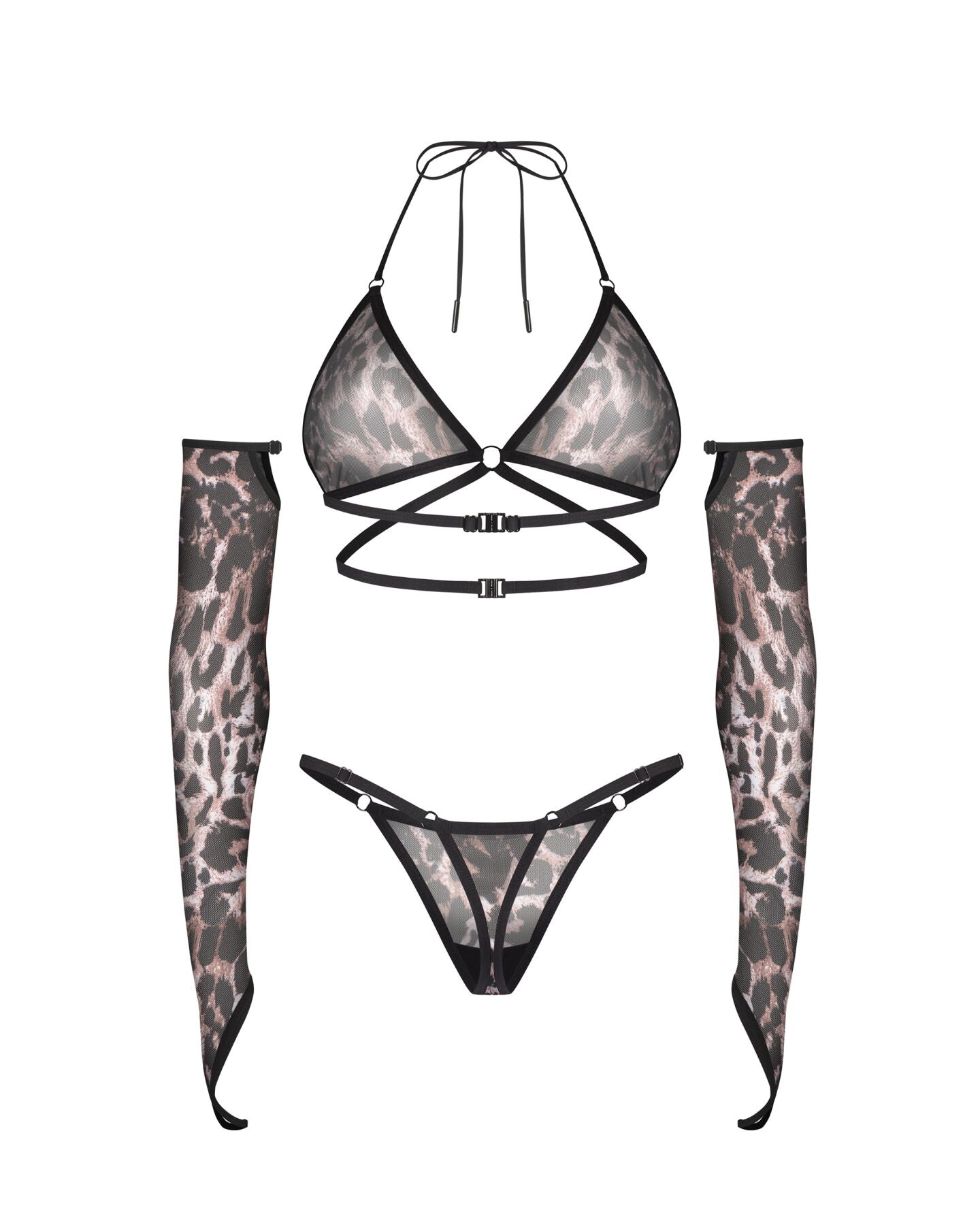 Комплект Obsessive Addia 3-pcs set  - фото 9