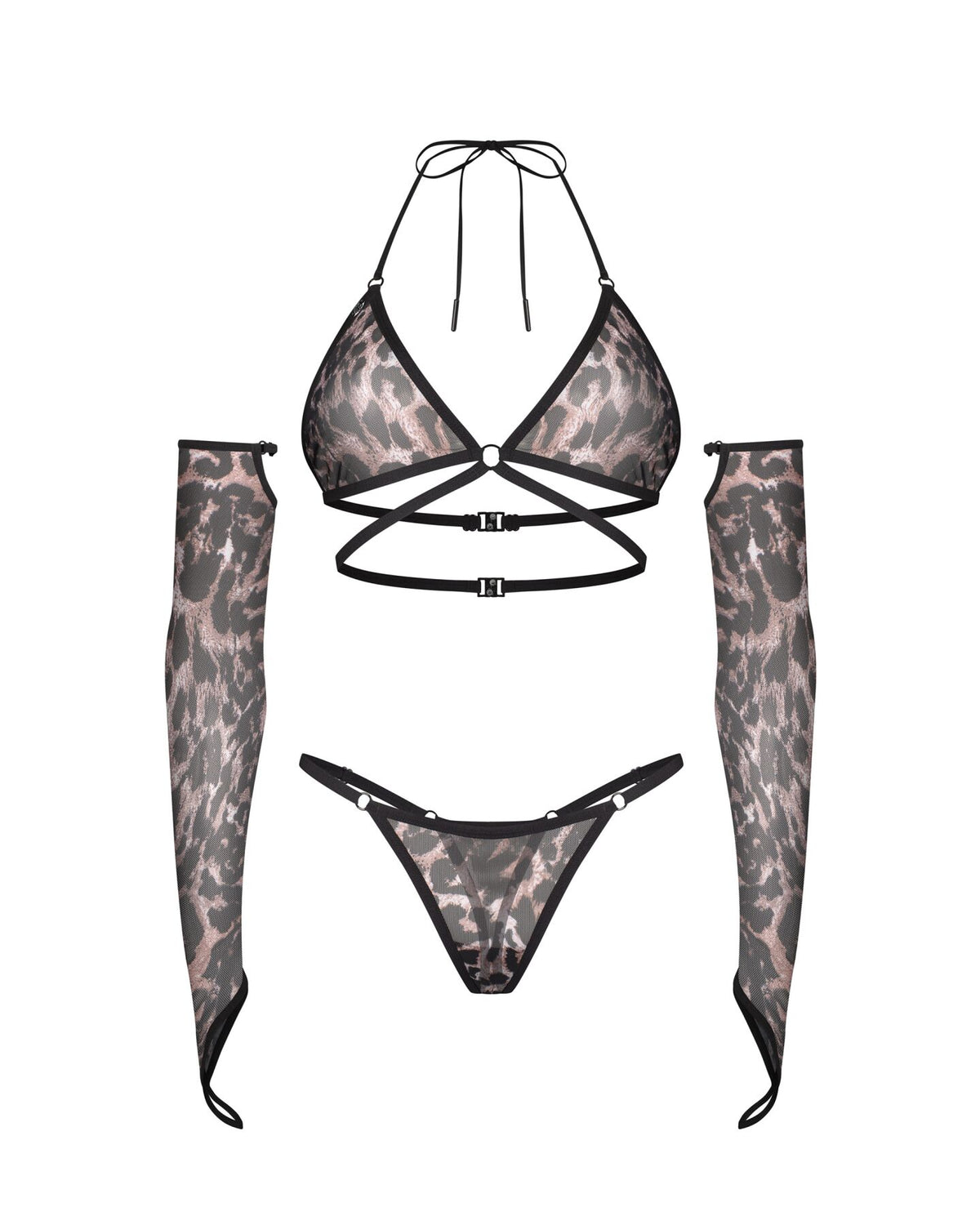 Комплект Obsessive Addia 3-pcs set  - превью 18