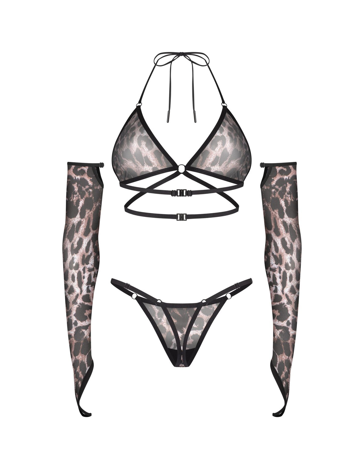 Комплект Obsessive Addia 3-pcs set  - превью 19