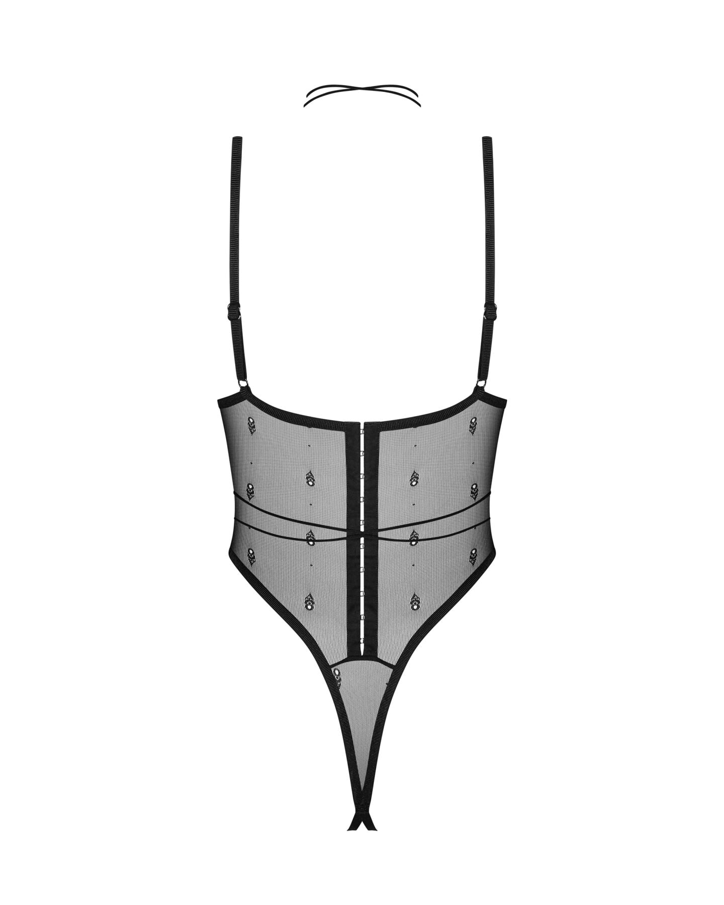 Боді Obsessive Anniverse Special crotchless teddy - фото 14