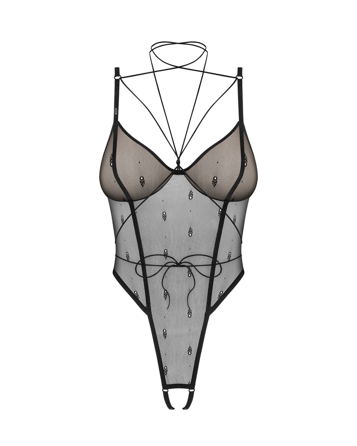 Боді Obsessive Anniverse Special crotchless teddy - превʼю 13