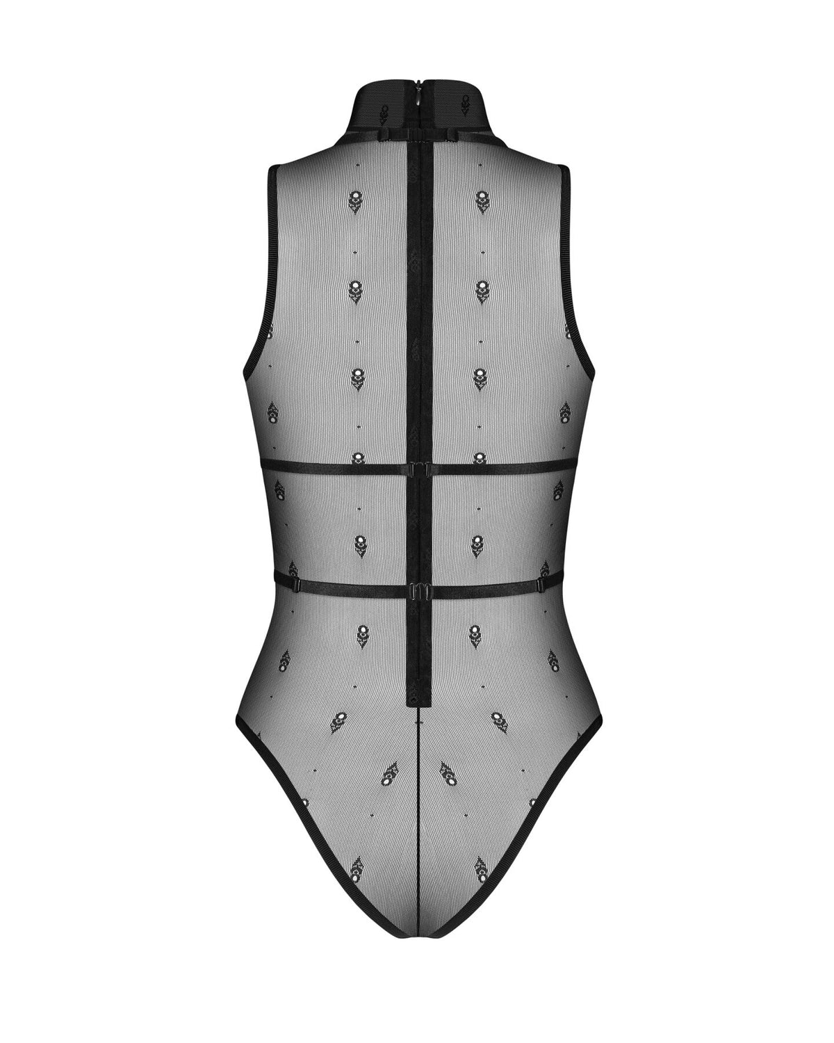 Боди Obsessive Anniverse Special teddy & harness  - превью 6