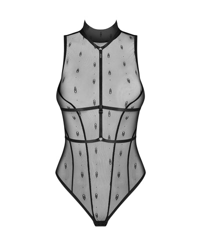 Боди Obsessive Anniverse Special teddy & harness  - фото 12