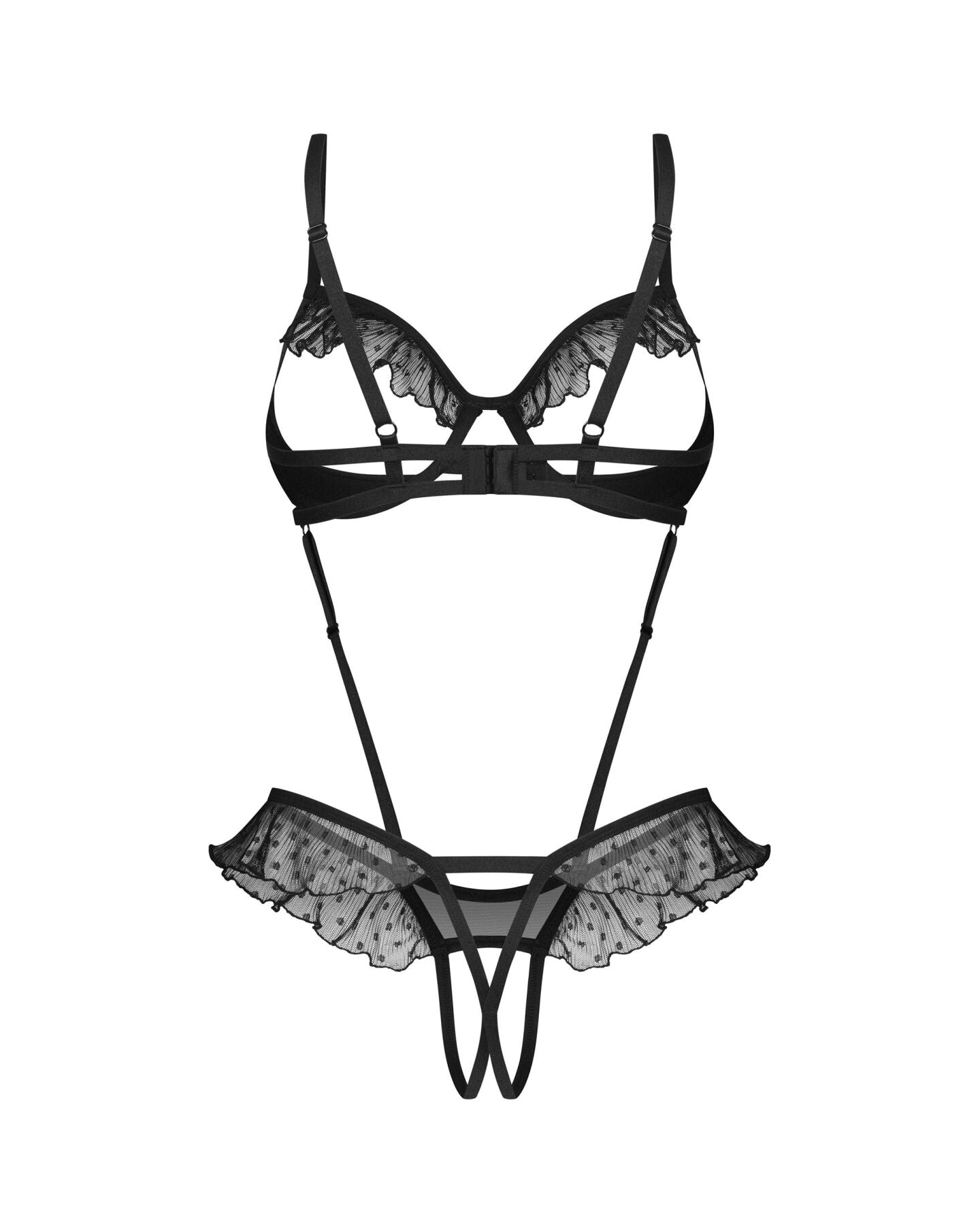 Боді Obsessive Carrola crotchless teddy - фото 7